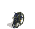 Triciclo pieghevole DI BLASI Mod. R32